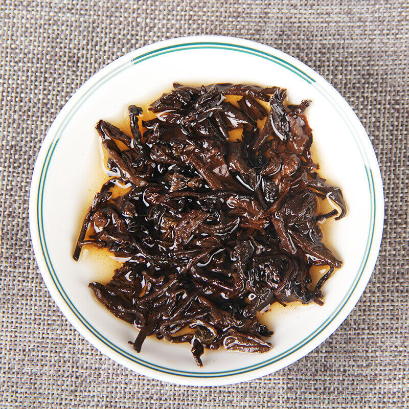 HelloYoung Year Yunnan Lao Ban Zhang Ancient Shu Puer Tea Old Tree Ripe Puer Tea 357g