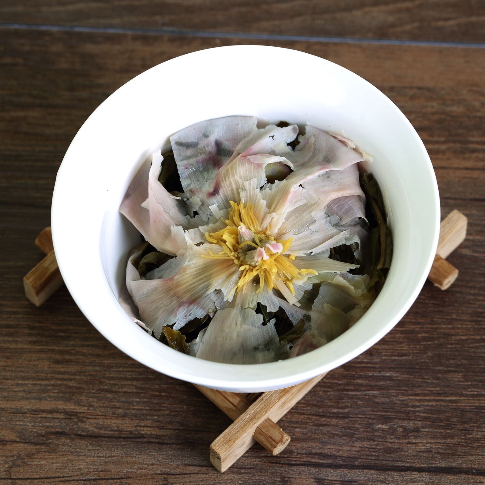 HelloYoung HELLOYOUNG 100g Peony Flower Yunnan Bulang puer Pu'er Puerh Tea Raw Ball