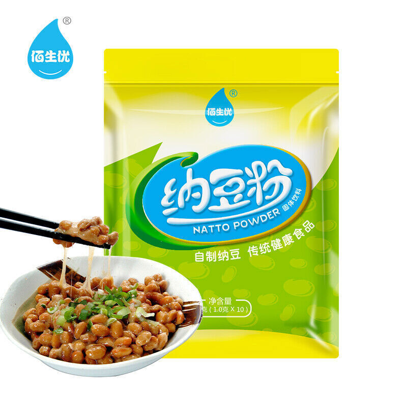 10g*5 bags Active Natto Powder Starter Cultures for Health Bacillus Subtilis 纳豆粉 Main image