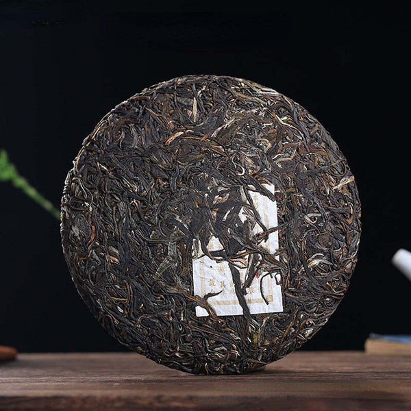 357g Yunnan Raw Puerh Tea Cake Laomene Organic Pu-erh Shengcha Chinese Pu'er Tea