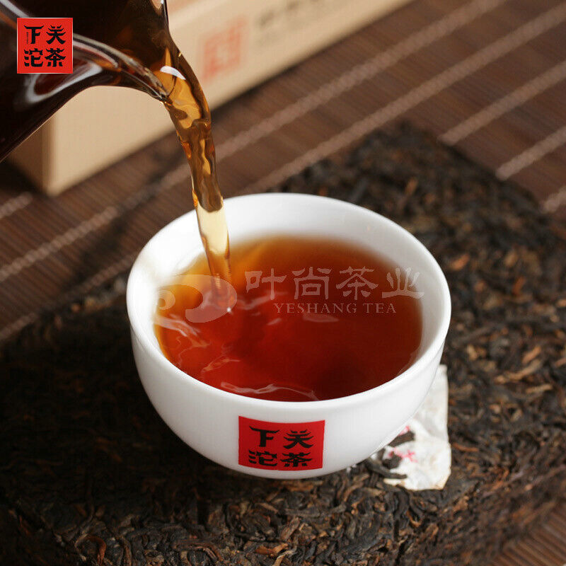 HelloYoung Xiaguan BAO YAN Pu-erh Brick Tea Puer Ripe Pu'er Shu Slimming Tea 250g