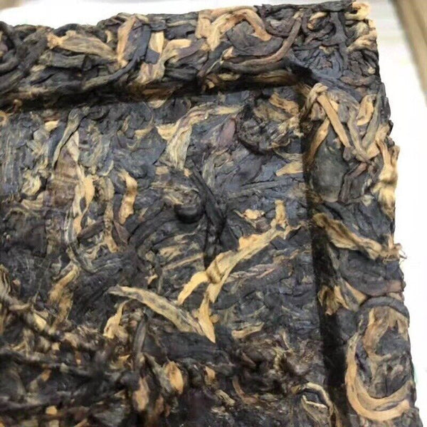 Ba Jiao Ting Royal Reward Arbor Square Tea 200g Pu'er Tea Green Brick 200g