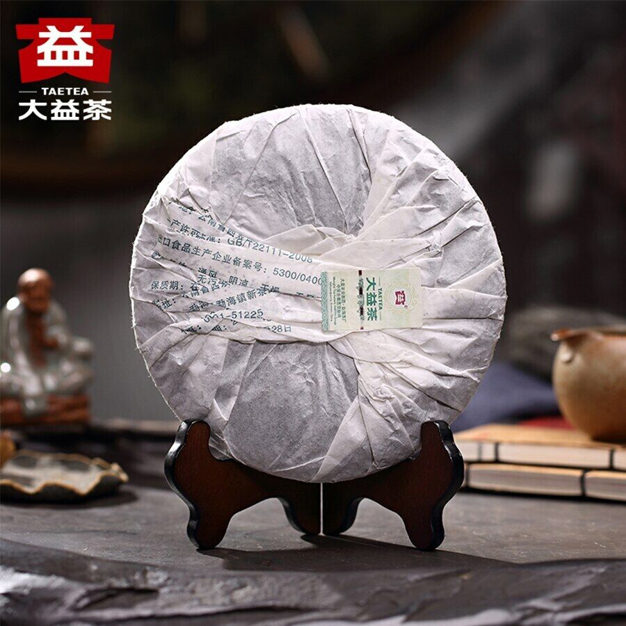 HelloYoung Dayi 8582 Shen Pu-erh Tea Batch 103 TAETEA Raw Puer Tea 357g