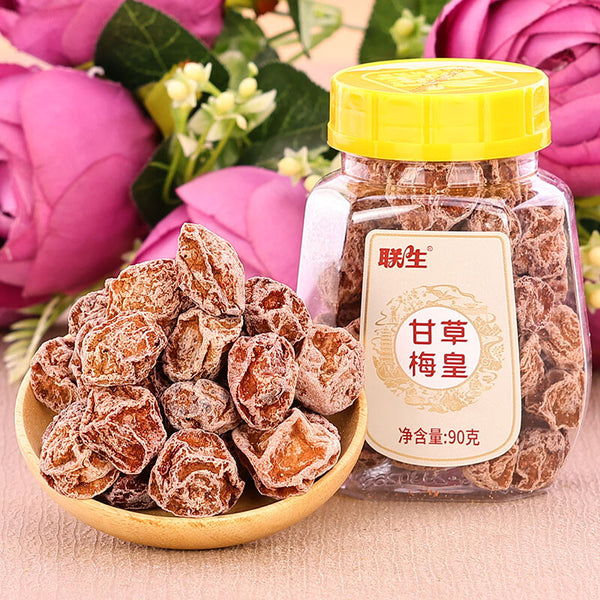 Asian Food Fruit Snack 90g*3can Preserved Dried Plum Sour & Sweet Chinese