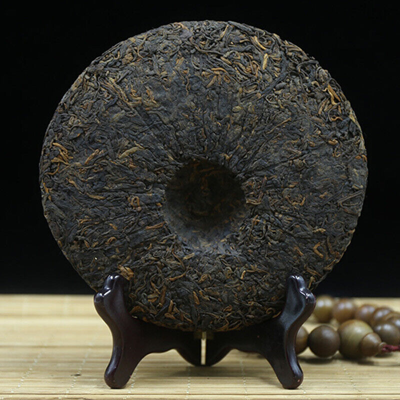 HelloYoung LaoTongZhi Ripe Puer Badashan Second Batch Shu Pu Er Yunnan Tea 357g