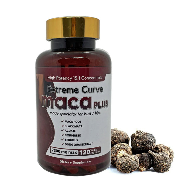 Premium Natural Supplement Maca Buttock Pills - Enhance Curves & Shape 1 Bottle