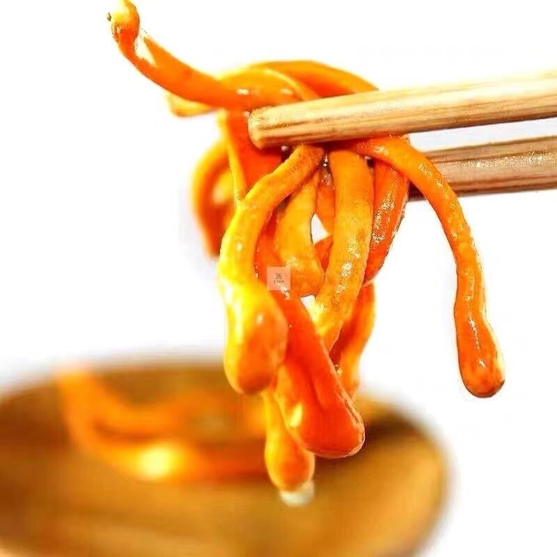 Herb Cordyceps Militaris Dried Chinese Jin Chong Cao Cordyceps Flower 金虫草 500g