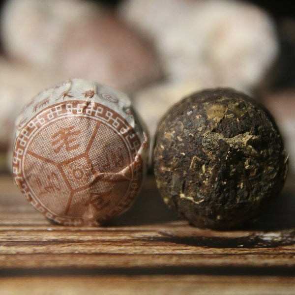 HelloYoung Laocang yr Mini Puer Tuocha Glutinous Aroma Rice Ripe Puerh Tuo Cha