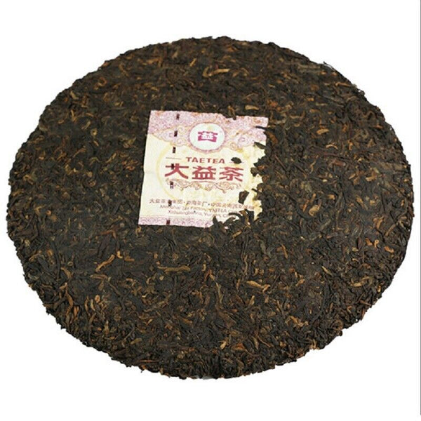 HelloYoung TAETEA Red Jade Menghai Dayi Hong Yu Pu-erh Tea Cake 357g Ripe Puer Pu'er