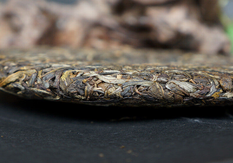HelloYoungTea 2017 Year XIAGUAN Te Ji Qing Bing FT Pu-erh Tea Cake Yunnan Puer Tea 357g Raw