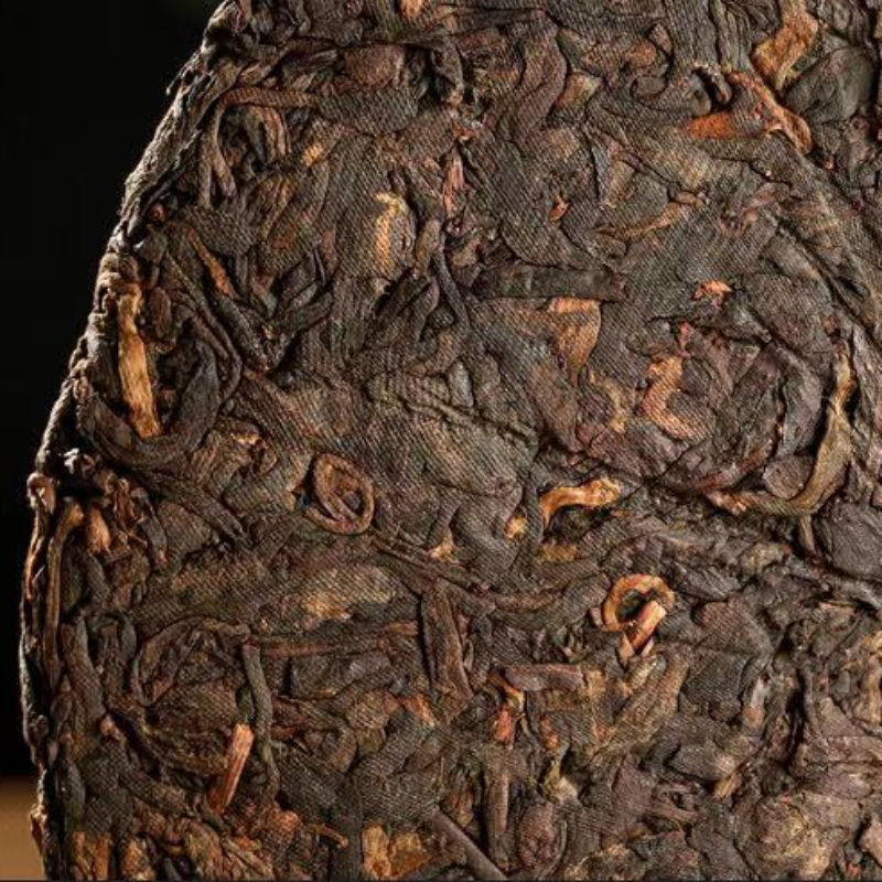 357g Cooked Pu-erh Tea Cake Yunnan Old Puerh Ripe Tea Premium Pu'er Old Tea
