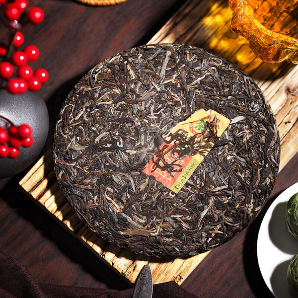 HelloYoung CHINATEA COFCO Brand Classic 7541 Pu-erh Tea Cake 357g Raw Puer Pu'er Cake