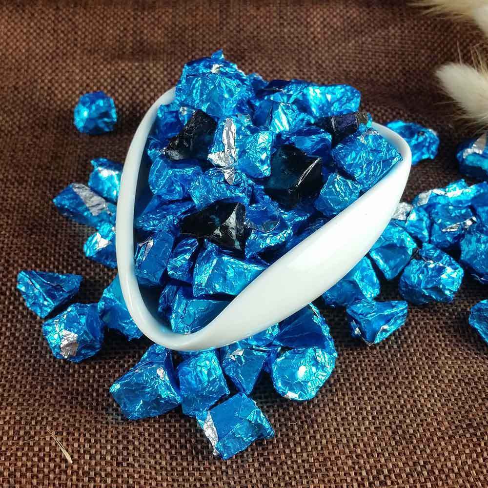 HelloYoung Puer Raw Chagao Blue Foil Packing Pu-erh Shen Tea Cream Cha Gao Sheng Resin