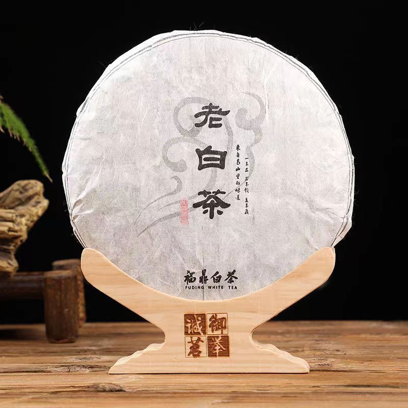 357g Chinese Shoumei White Tea Cake Fuding White Tea High Moutain Old White Tea Main image