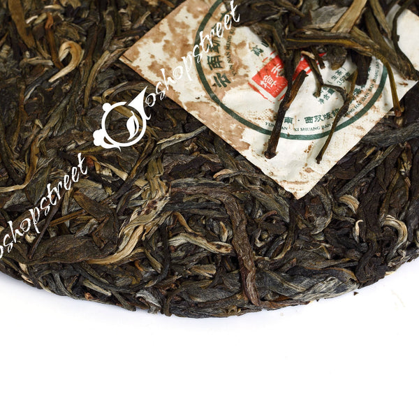 HelloYoung yr 357g Organic MengKu Overlord Ancient Tree pu'er Puer puerh Tea Raw Cake