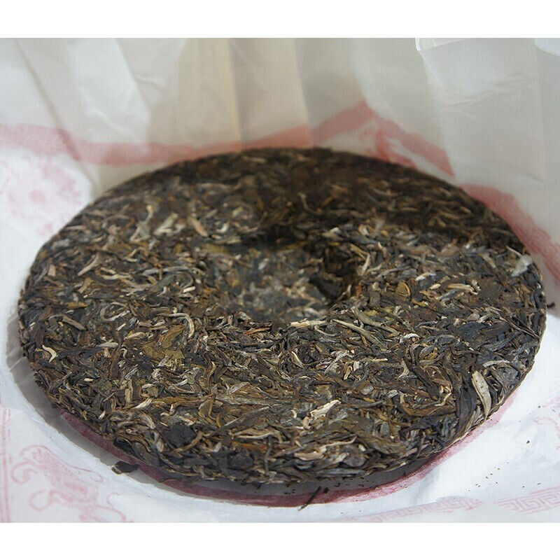 HelloYoung 88 Green Cake Banzhang Big Tree ChinaTea Pu'er Pu-erh Tea Raw Tea 357g