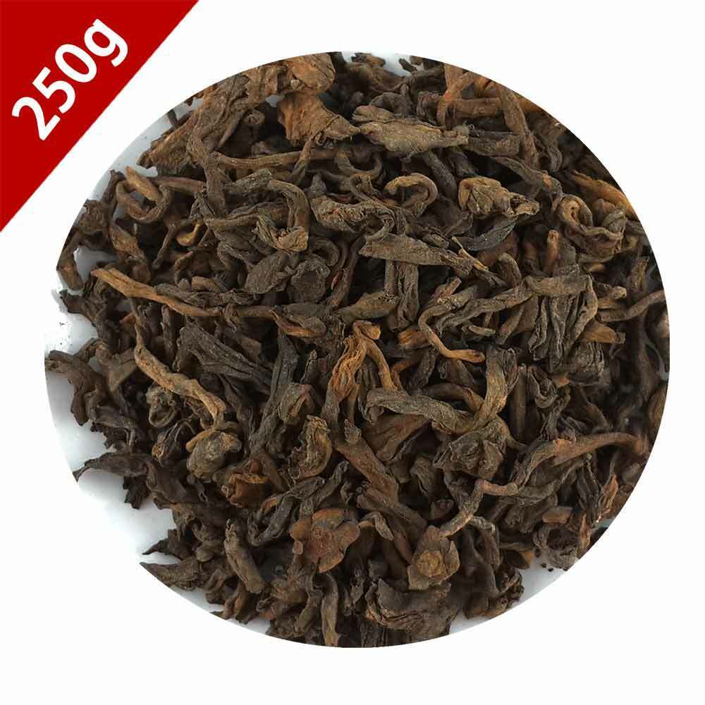 HelloYoung 2008 yr Ripe Pu-erh Tea Loose Tea China Yunnan Shu Puer Bag Packaging 250g/8.8oz