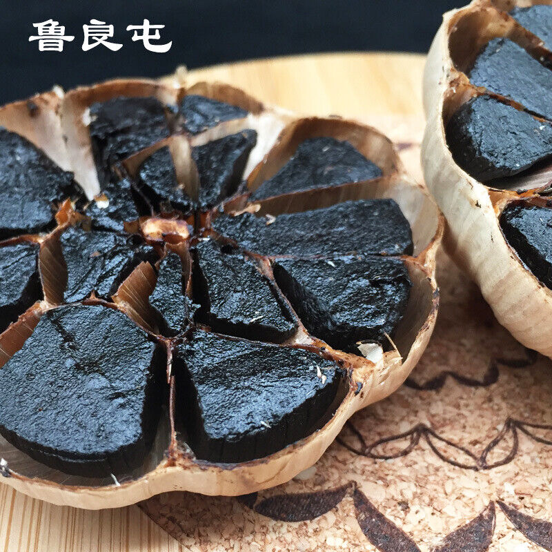 HelloYoung Help Blood Sugar Balance Natural Black Garlic Fermented 120 Days Regulate 500g Main image
