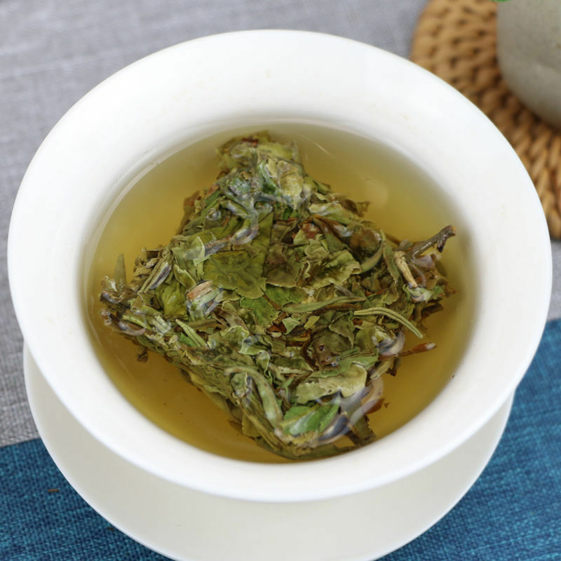 100g White Peony Tea Small Square Brick  Chinese Fuding White Tea Main image