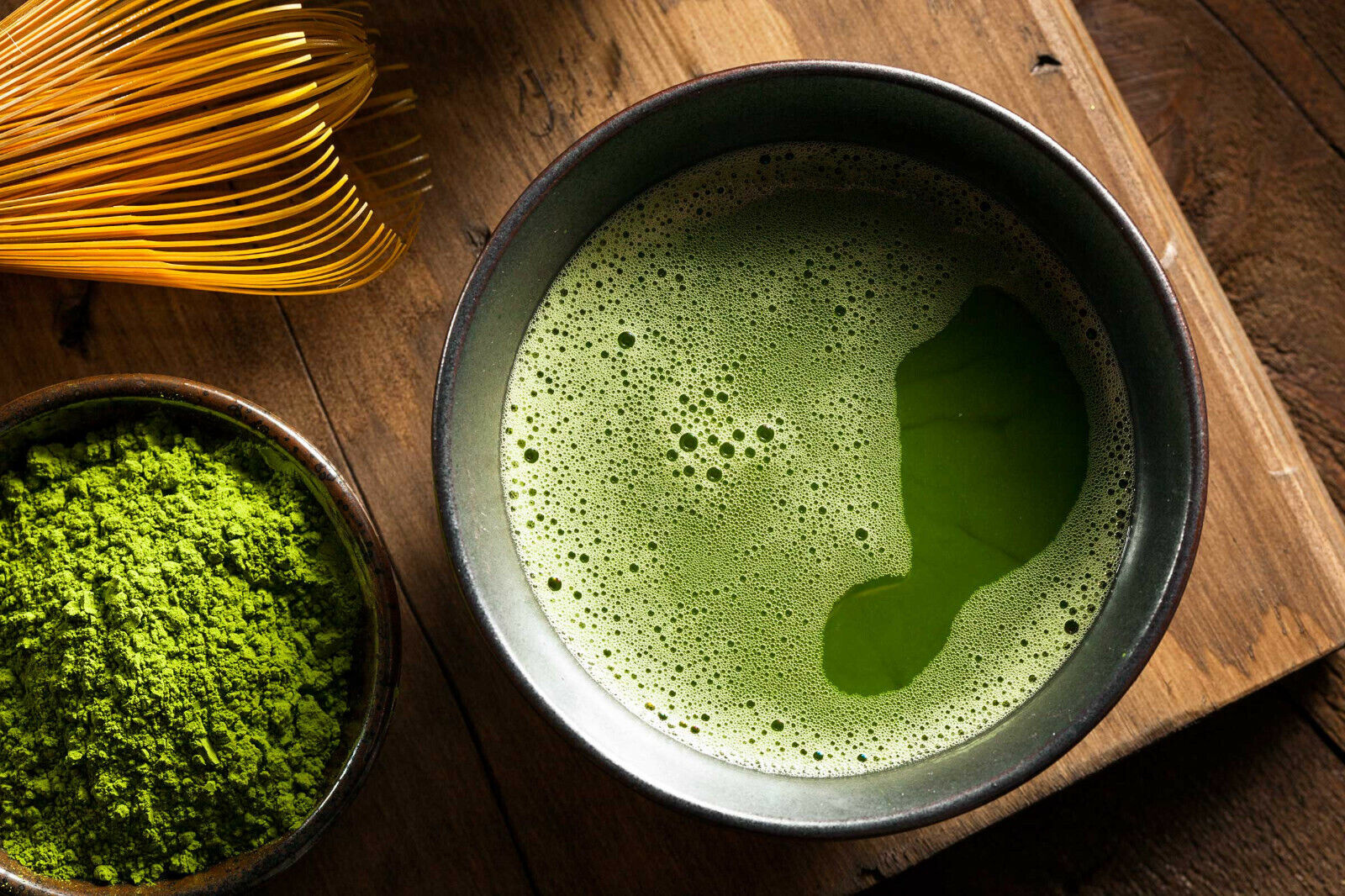 HelloYoung Matcha Green Tea Powder | Organic Pure Japanese Asian Spice Drink Cook Bake 80g Secondary image