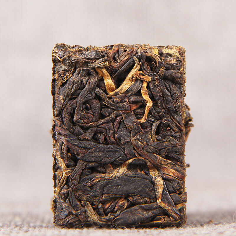 HelloYoung TeaChina Yunnan Dian Hong Gold Tea Brick DianHong Kungfu Black Tea Mini Brick