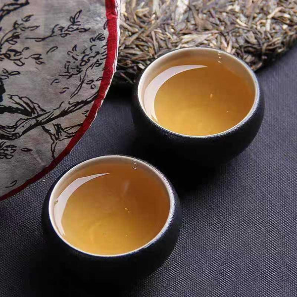 HelloYoung Laotongzhi Puerh Tea Pasha Old Tree Pu'er Raw Tea 500g Sheng Puer Tea Cake
