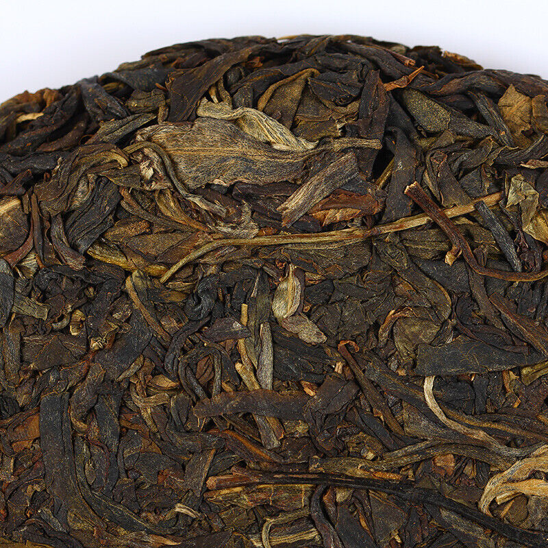 HelloYoung Chinese Tea Pu-erh Big Leaf Green Cake Sheng Pu'er Puer Raw Tea 380g