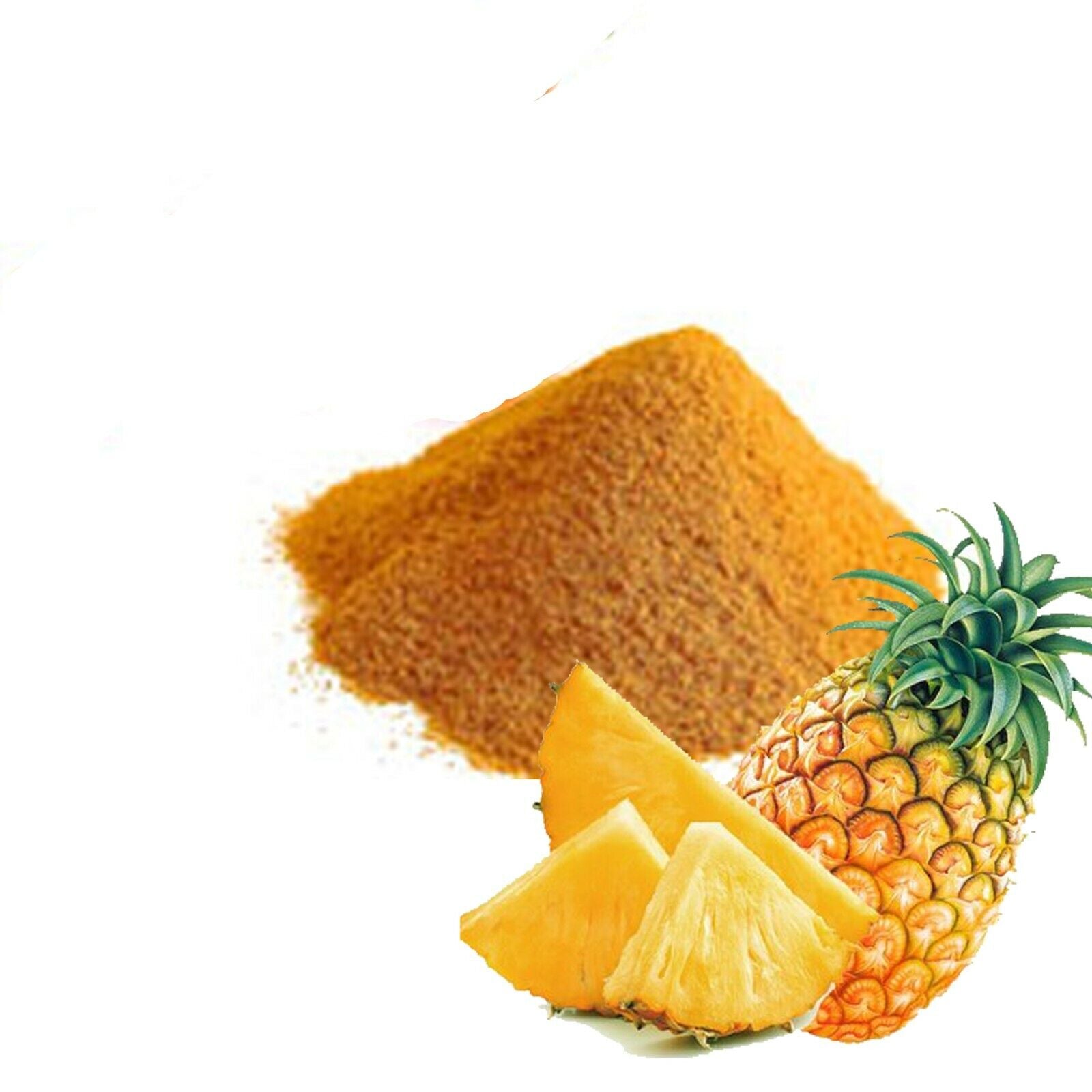 Organic Pineapple Fruit Fine Powder Premium Quality Grade A Pure Natural Main image