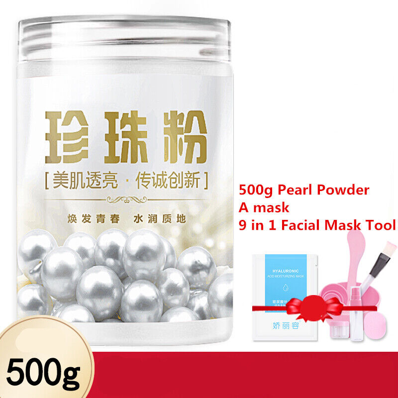 Natural Freshwater Super Fine 400g Pearl Powder Zhenzhufen Health Care