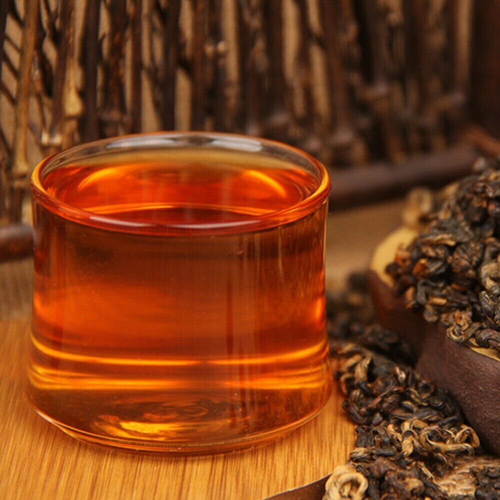 HelloYoung Red Tea Yunnan Rea Tea One Bud and One Leaf Dianhong Red Spiral Black Tea 150g Main image