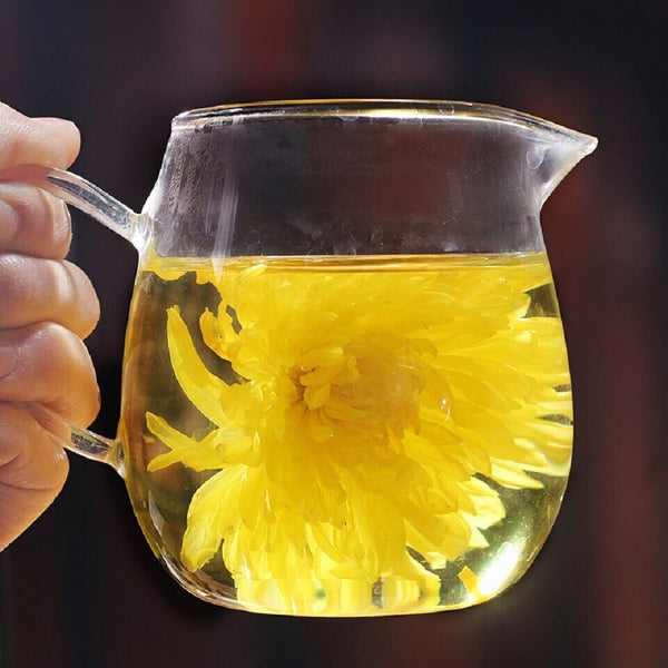 HelloYoung Golden Chrysanthemum Tea Flower Blossom Cooling Healing Floral Tea 100 Blooms