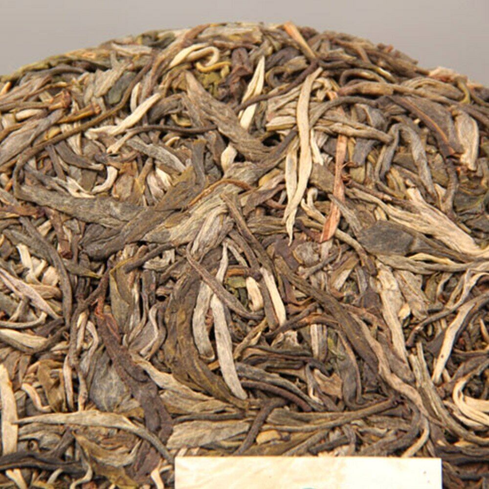 HelloYoung Old Banzhang Ancient Tree Raw Puer Tea Pure Handmade Raw Puerh Tea 357g