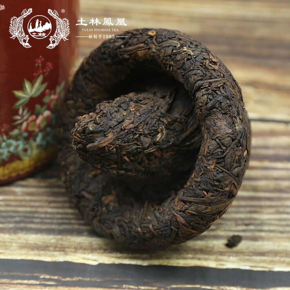 HelloYoung TuLin Phoenix Shu Puer Tuocha Tea "Ru Yi" Mushroom Ripe Puerh Tuocha 250g