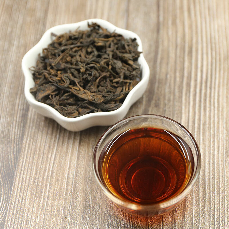 HelloYoung Year Ripe Puer China Yunnan Shu Pu Erh Loose Leaf Healthy Tea