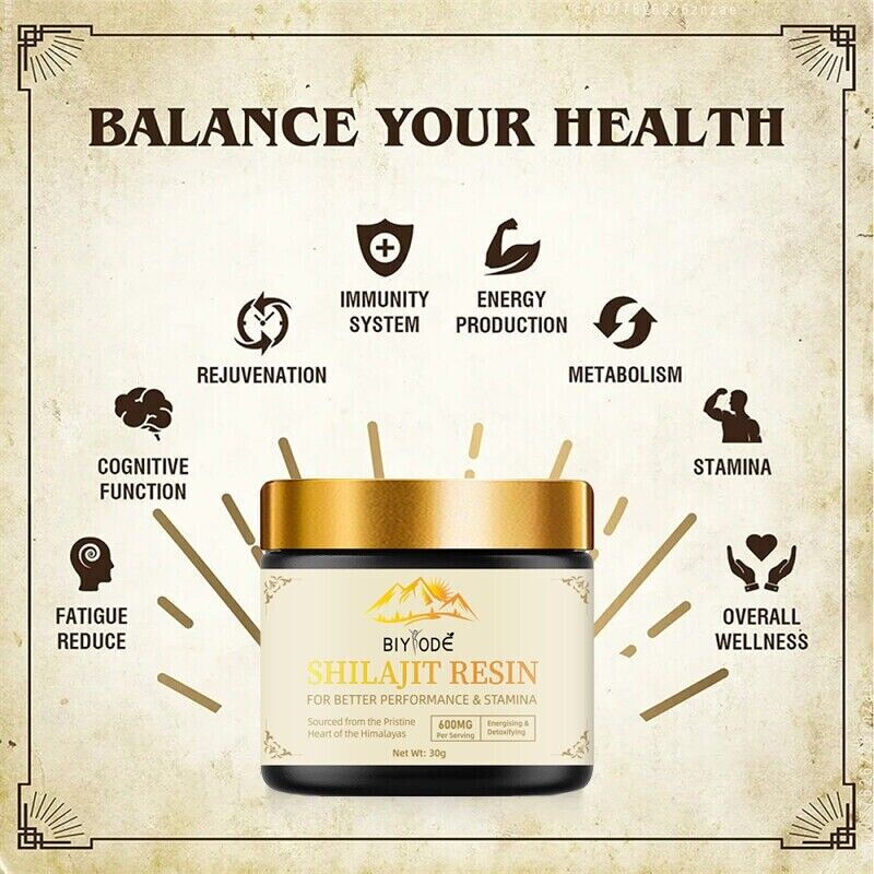 Himalayan Organic 100% Pure Shilajit, Soft Resin, Extremely Potent, Fulvic Acid-