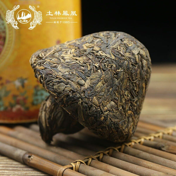 HelloYoung TuLin Phoenix Yunnan Tuocha Tea "Ji Xiang" Mushroom Tuocha Shen Puerh 250g
