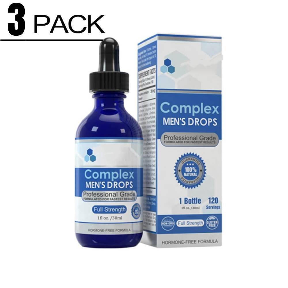 Natural Complex Men's Drops Secret Drops for Strong Men Men’s Drops