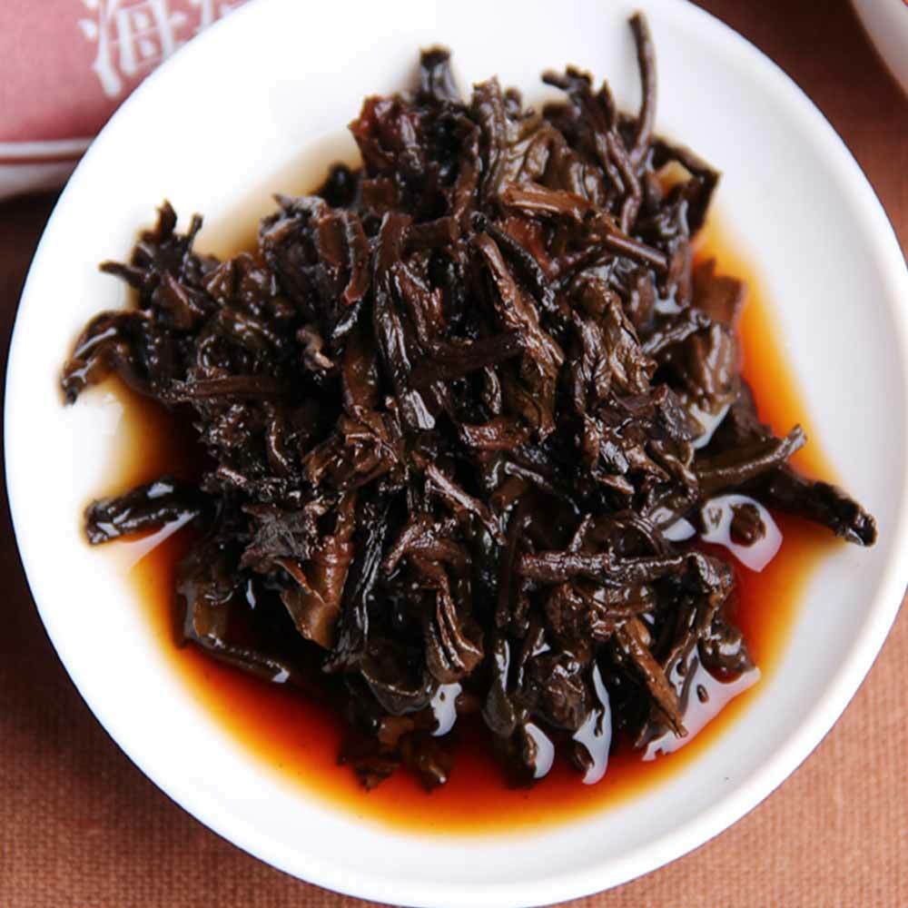 HelloYoung New! HaiWan yr 9978 (batch 181) Lao Tong Zhi Old Comrade Ripe Puer Tea Cake