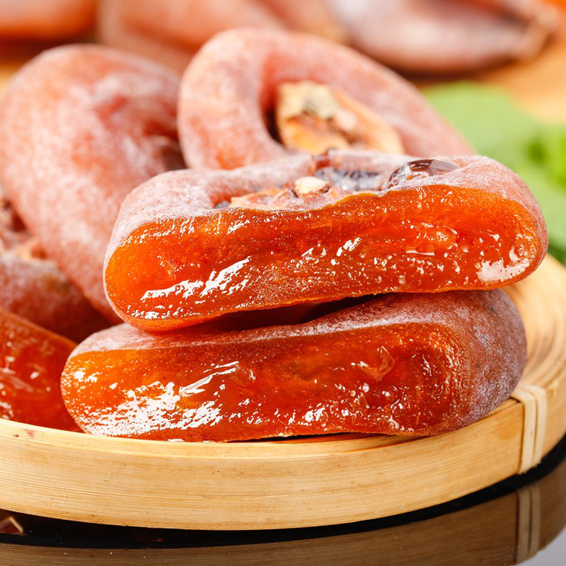 500g Dried Persimmon Snacks Chinese Food SHIBING 柿饼 Secondary image