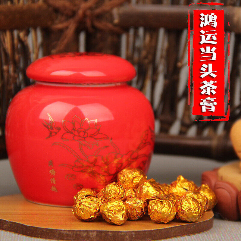 HelloYoung Chinese Chagao Ripe Pu-erh Tea Extract Puer Tea Cream * Cha Gao 40g * Cha Zhen