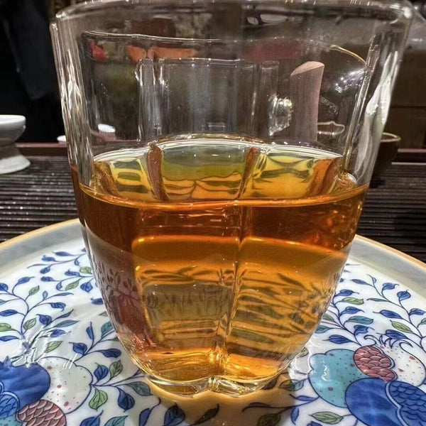 357g Yunnan Aged Pu-erh Raw Tea Cake Banzhang Peacock Raw Pu'er Cake Tea
