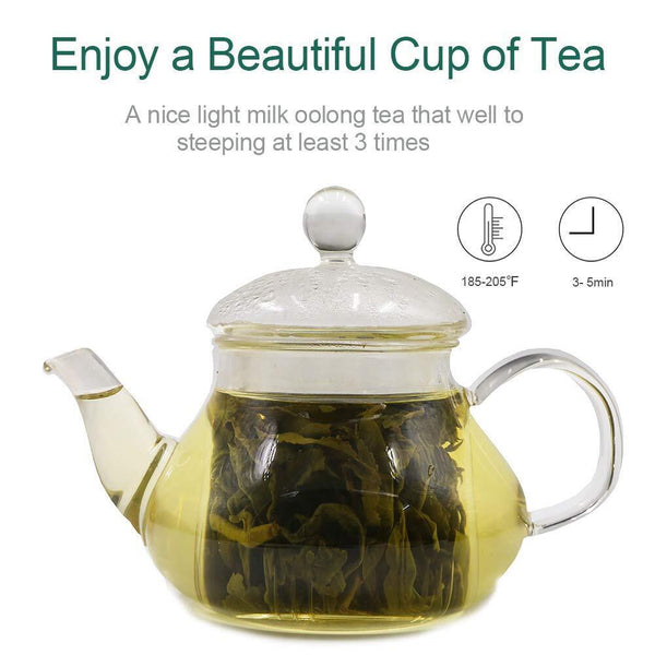 HelloYoung FullChea Milk Oolong Tea Taiwan High Mountain Jin Xuan Tea Milky 113g
