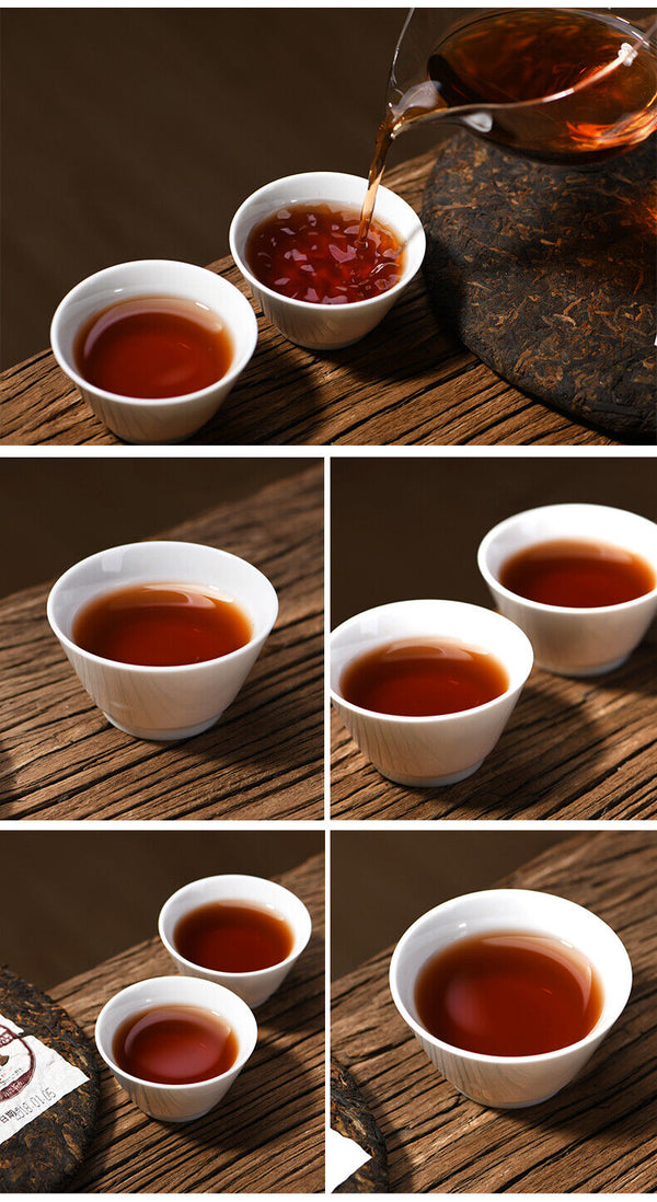 HelloYoung Shu Puer Yr Haiwan 9978 Batch 181 LaoTongZhi Old Comrade Ripe Puer Tea 357g