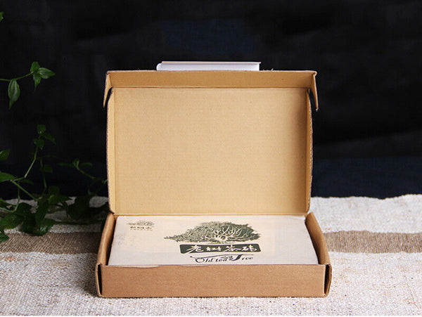 HelloYoung Haiwan Old Comrade Organic Old Tea Tree Pu-erh Brick 500g Raw Pu'er Puer
