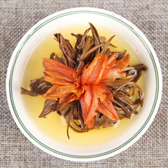 HelloYoung Feng Qing Dian Hong Lily Hydrangea Ball Tea Yunnan Dian Hong Black Tea 100g