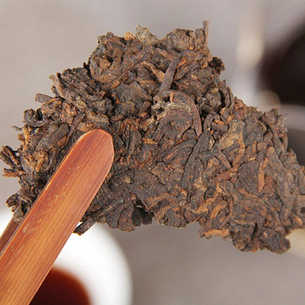 Puer Tea Top Old Tree Pure Material Shu Puerh Tea 357g Chuan Shi Jia Ming Ripe