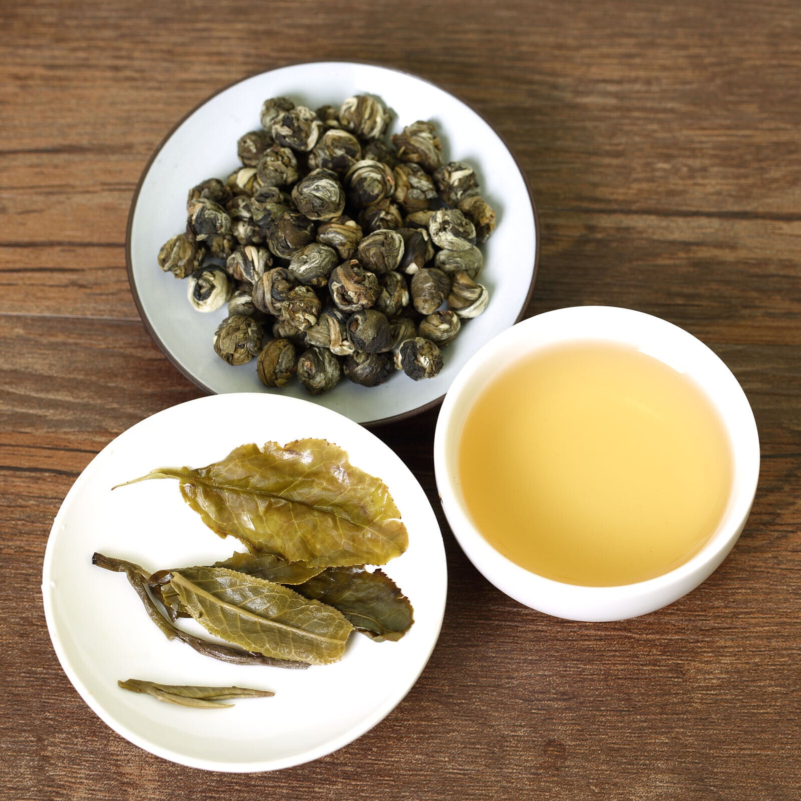 GOARTEA 250g Supreme Jasmintee Jasmine Dragon Pearl Green Tea Jasmin Grüner Tee