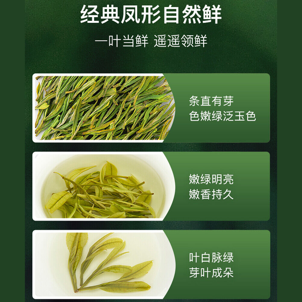 Spring Organic Green Tea 100g Authentic Anji White Natural Organic
