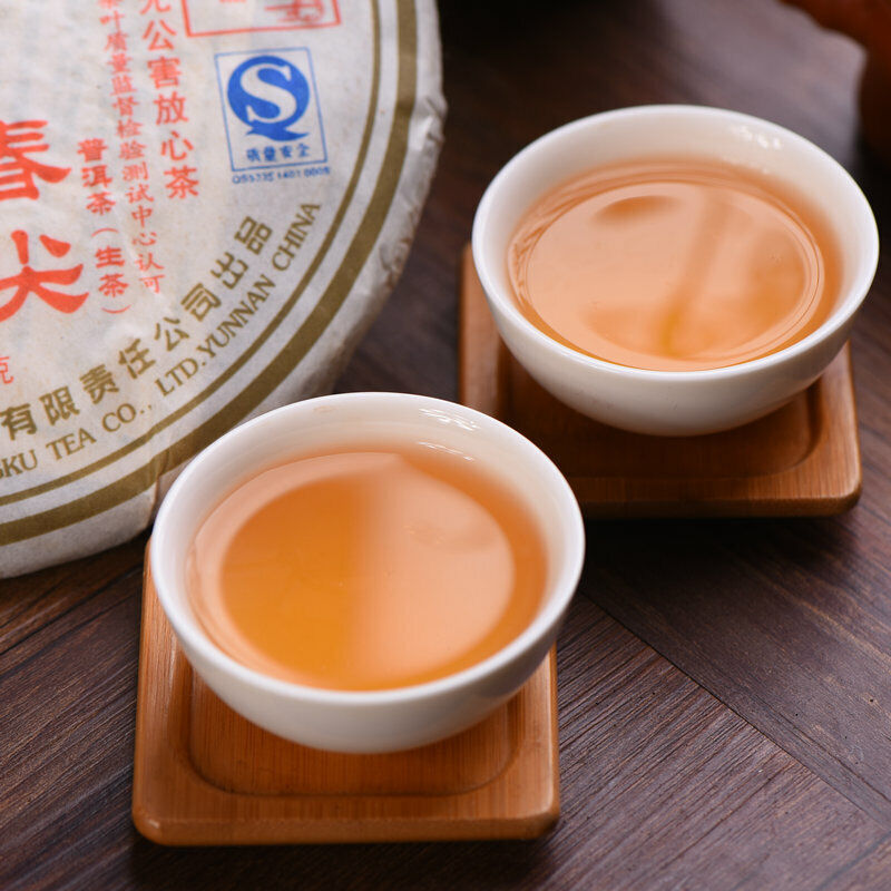 HelloYoung Spring Tip * 2007 Yunnan Mengku Rongshi Tea Pu Erh Puer Puerh Raw Shen Cha 400g