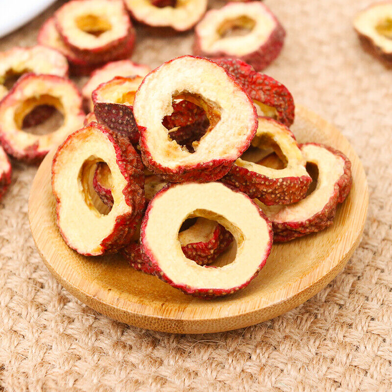 HelloYoung Chinese Hawthorn Slices Seedless Hawthorn Hollow Circle Dried Hawthorn 500g Secondary image